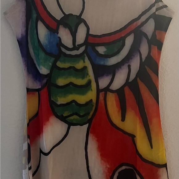 Ed Hardy Siberia Hills Mesh Mini Dress - Picture 3 of 6